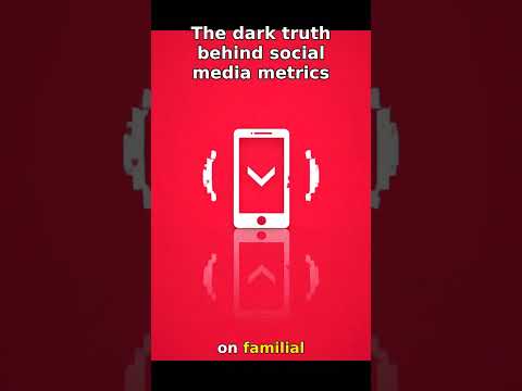 Video thumbnail: The dark truth behind social media metrics