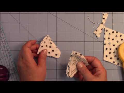 Twinkle Star Quilt Tutorial - #11 - Cutting Fabric B3, Quiltworx Pattern