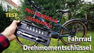 TEST - PRO-BIKEGEAR (SHIMANO) - Fahrrad Drehmomentschlüssel - Tipps & Tricks