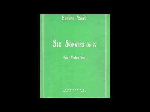 E. Ysaÿe: Ballade op.27 n. 3. Cesare Zanetti, violino. Live 2021