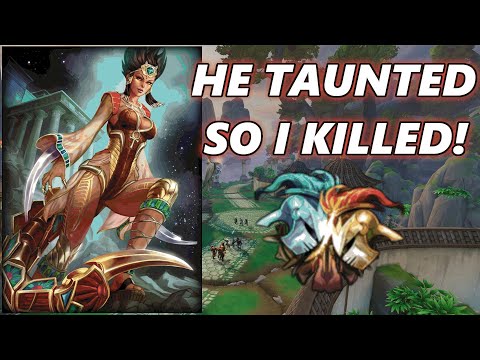 CAN SERQET BEAT A TAUNTING NEMESIS? - Season 10 Masters Ranked 1v1 Duel - SMITE