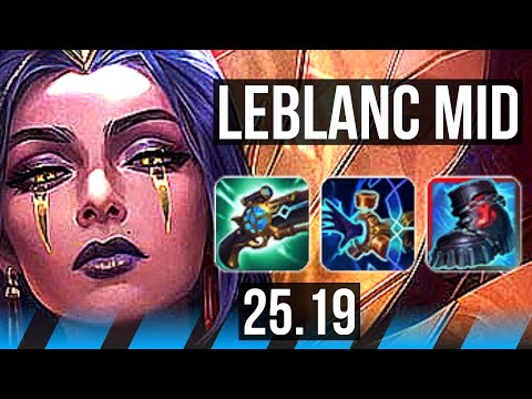 LEBLANC vs VIKTOR (MID) | 12/2/20 | KR Master | 25.19