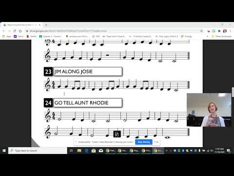 Clarinet Lesson Line #23