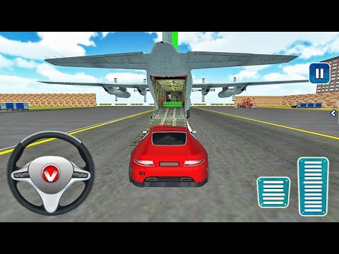 Airplane Pilot Car Transporter Simulator 2020 - Android Gameplay