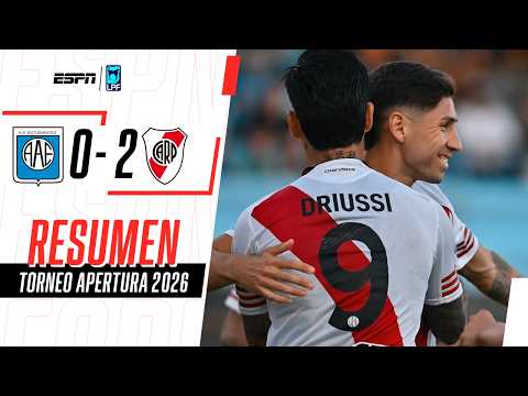 Video: MONTIEL DE NUEVO, SALAS VOLVIÓ AL GOL Y RIVER FESTEJÓ