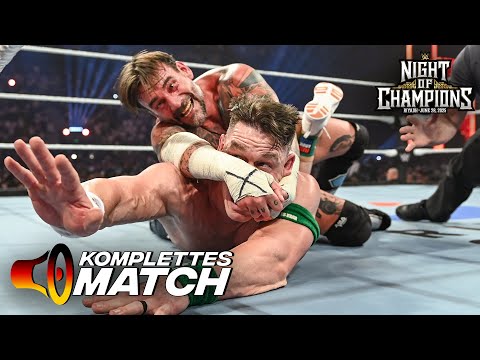 John Cena vs CM Punk (WWE Night of Champions 2025)