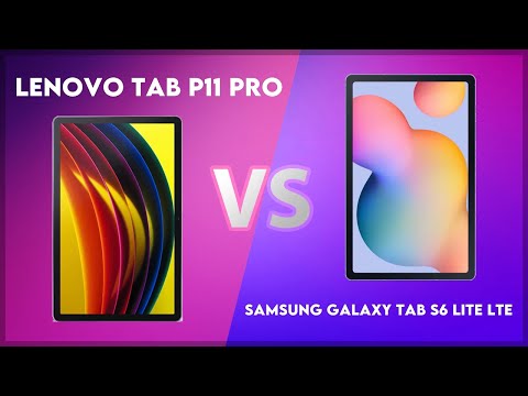 Lenovo Tab P11 Pro vs Samsung Galaxy Tab S6 Lite LTE Technical Comparison