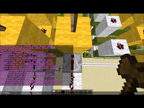 Minecraft - Building the RC8001, an 8 Bit CPU Timelapse Part 13 Display