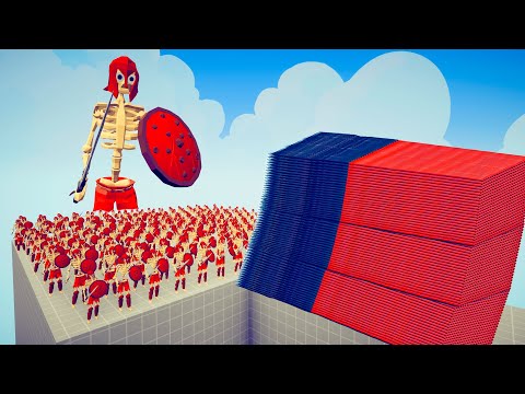 ARMY OF SKELETONS + GIANT SKELETON vs EVERY GOD - Totally Accurate Battle Simulator TABS