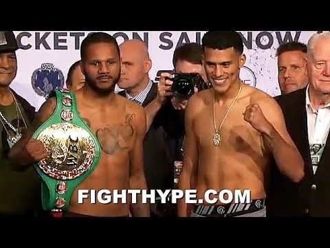 ANTHONY DIRRELL (167.6) VS. DAVID BENAVIDEZ (167.6) FULL WEIGH-IN & FINAL FACE OFF
