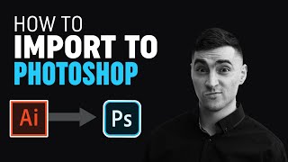 How to Import AI FILES TO PSD