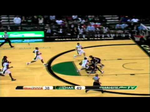 Charlotte 49ers Mens Basketball Highlights vs. NCCU