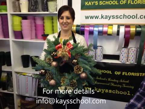 DIY Holly Wreath Workshops 2013