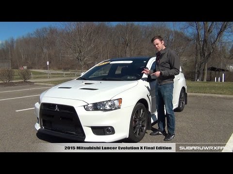 Review: 2015 Mitsubishi Lancer Evolution X Final Edition