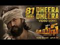 Dheera Dheera Full Video Song KGF Telugu Movie Yash Prashanth Neel Hombale Ravi Basrur