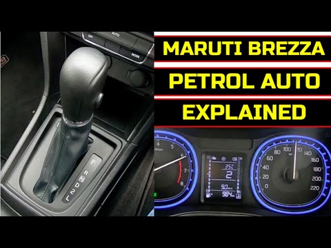 Maruti Brezza 2020 Petrol Automatic Explained || How to use Brezza A/T Gearbox || Compact SUV