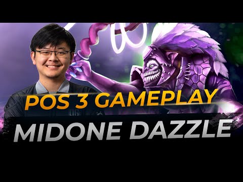 MidOne plays Dazzle Offlane | Full Gameplay Dota 2 Replay