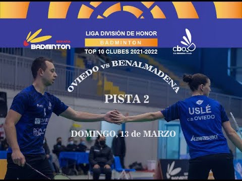 TOP10 BÁDMINTON | J10 - CB OVIEDO vs CB BENALMADENA P2