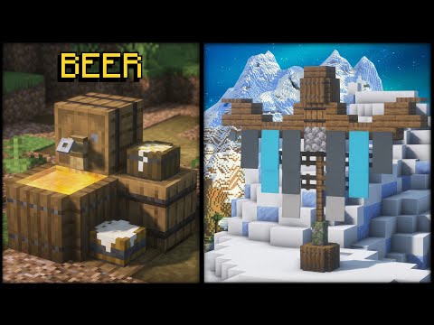 Minecraft | Viking Build Hacks and Ideas