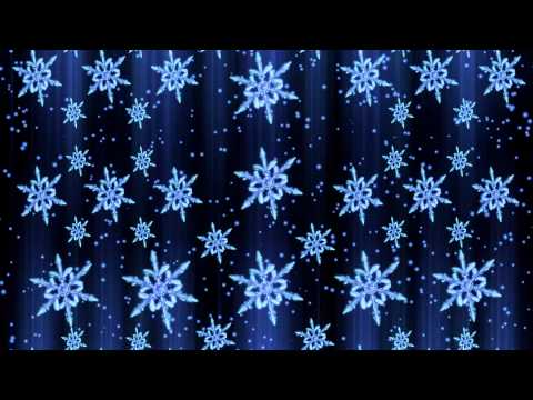 Club Visuals 253 - Snowflakes Falling VJ Loop