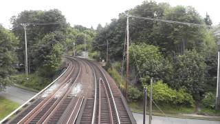 preview picture of video 'Ballard Railroad Drawbridge Crossing onboard Amtrak Empire Builder.'