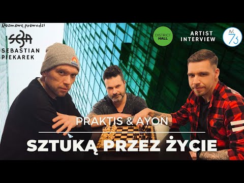 SZTUKĄ PRZEZ ŻYCIE - Wywiad PRAKTIS (Przemysław Sieńko) & AYON (Damian Kozłowski)