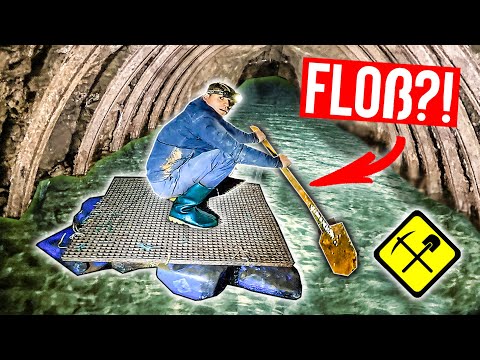Wir kriechen durch GEFLUTETES WASSERROHR in WWII-BERGWERK!🌊| GASWERTE am LIMIT!