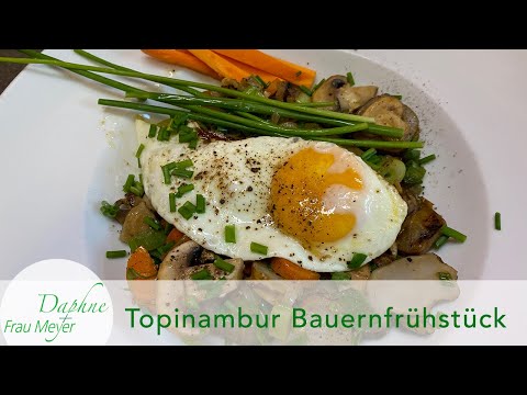 Herzhaftes Bauernfrühstück mit Topinambur #topinambur #topinamburrezept #topinamburbauernfrühstück