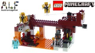 Lego Minecraft 21154 The Blaze Bridge - Lego Speed