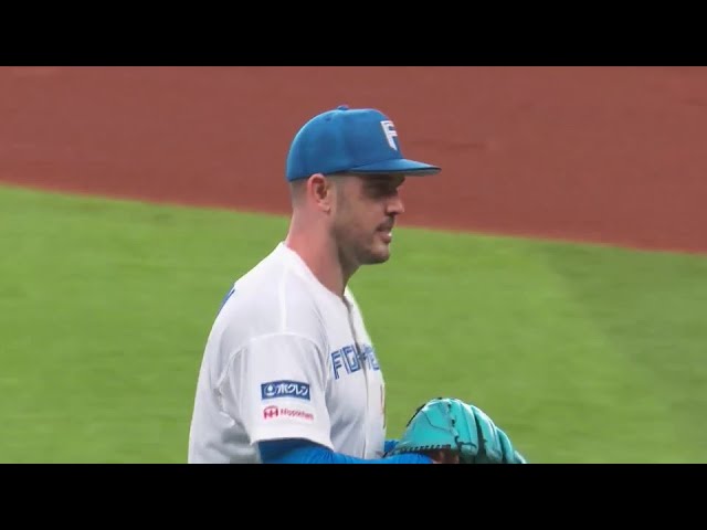 【5回表】ファイターズ・バーヘイゲン 5回6奪三振1失点被安打1のナイスピッチング!!  2025年3月22日 北海道日本ハムファイターズ 対 東京ヤクルトスワローズ