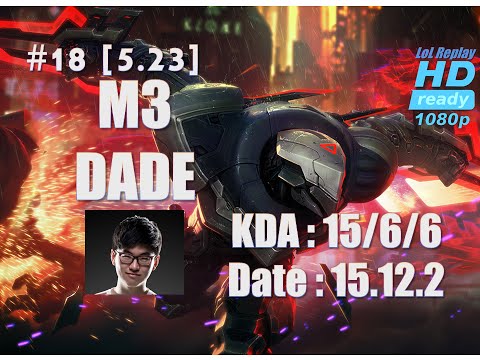15.12.2 M3 Dade Mid Lane Zed HardCarry [1080p]#18