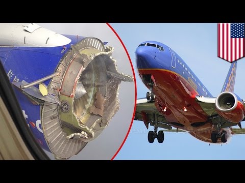 Engine failure: Southwest Airlines flight diverted after engine explosion mid-air - TomoNews