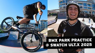 Download lagu BMX PARK PRACTICE @ SWATCH ULTIMATE X 2025 🇿🇦 #bmx mp3