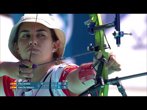 Elia Canales - Ines De Velasco / Bronze Final (Antalya 2021 European Archery Championships) 🏹