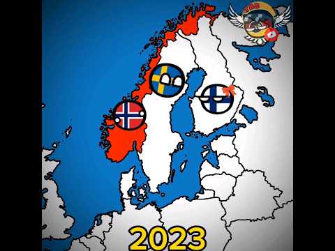 Norway's History 🇸🇯 #countryballs #history #norway #education #shorts