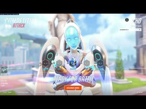 20K DMG! IDDQD PRO ECHO GAMEPLAY OVERWATCH 2 SEASON 12 TOP 500
