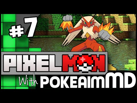 Minecraft Pixelmon Green w/ PokeaimMD, Akamaru, Gator & steve! Ep 7 - POKEBREEDER!