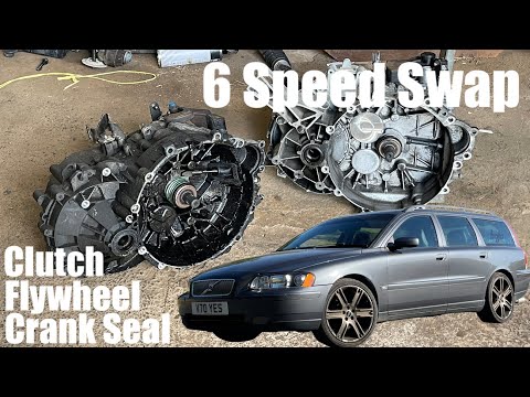 Volvo V70 2.4 D5 - 5 to 6 Speed Gearbox Conversion, Crank Seal, Clutch & Flywheel