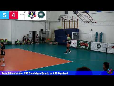 Serie D Femminile   ASD Gymland vs ASD Sandalyon Quartu