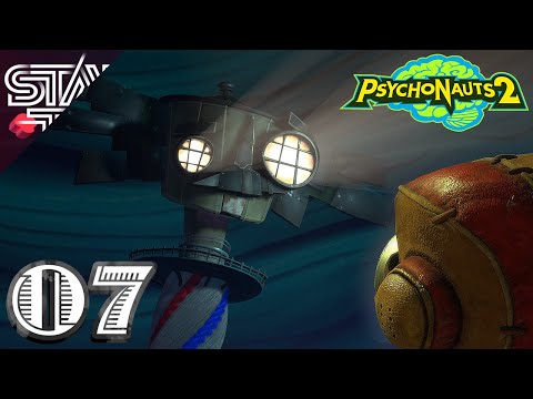 Inside Ford Cruller's Mind - PSYCHONAUTS 2 - Part 7 Gameplay