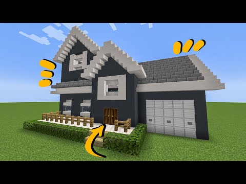 Secret Method to Build Suburban House in Minecraft