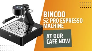 Bincoo | S2 Pro Espresso Machine | Now available for viewing at our cafe #bincoocoffee 