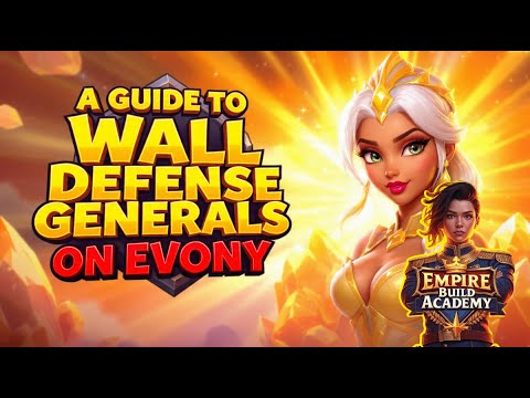 Wall Defense Generals in Evony 2025