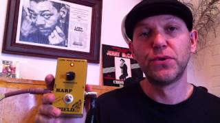 Video thumbnail for Lone Wolf, Harp Sheild, Harmonica Feedback Blocker,Ian Collard, Collard Greens &Gravy by Ian Collard