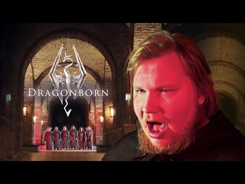 Skyrim - Dragonborn (A Cappella Cover in a Big Echo Stone Chamber) By Munx