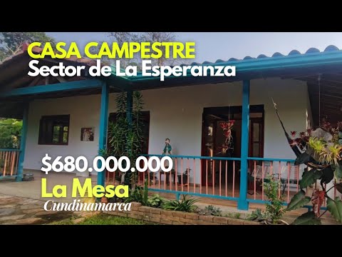 Casa Estilo Eje Cafetero. La esperanza, La Mesa Cundinamarca 