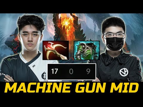 ORI VS ABED - TI10 MACHINE GUN MID 0 DEATH DOTA 2