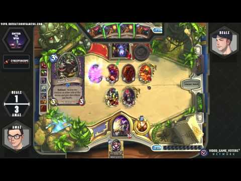 (11.08.2014) Realz vs Amaz | Final VGVN Naxxramas Release Tournament