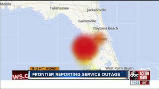 Frontier outage leaves Tampa Bay area residents without WiFi