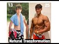 Natural Transformation video (19 years old to 25 years ) Skinny To Fit